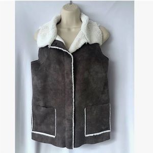 COPY - Suade brown vest
